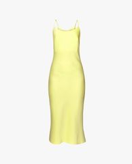 GIGI - Đầm midi hai dây phom ôm Low Back Slip