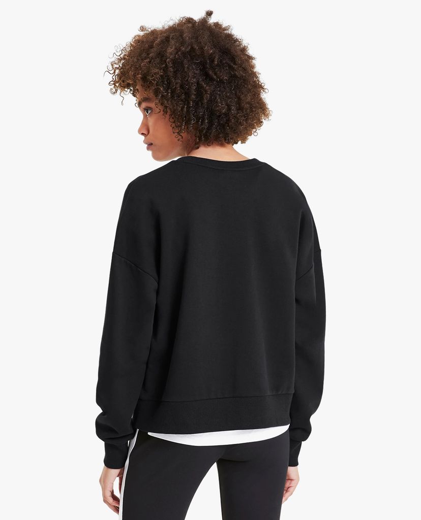 PUMA - Áo sweater Classics Logo Metallic Crew