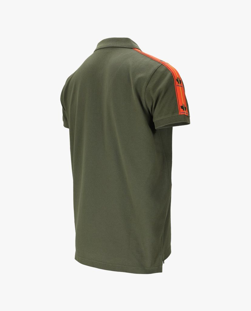 DSQUARED2 - Áo polo nam ngắn tay cổ bẻ L/Tape Tennis