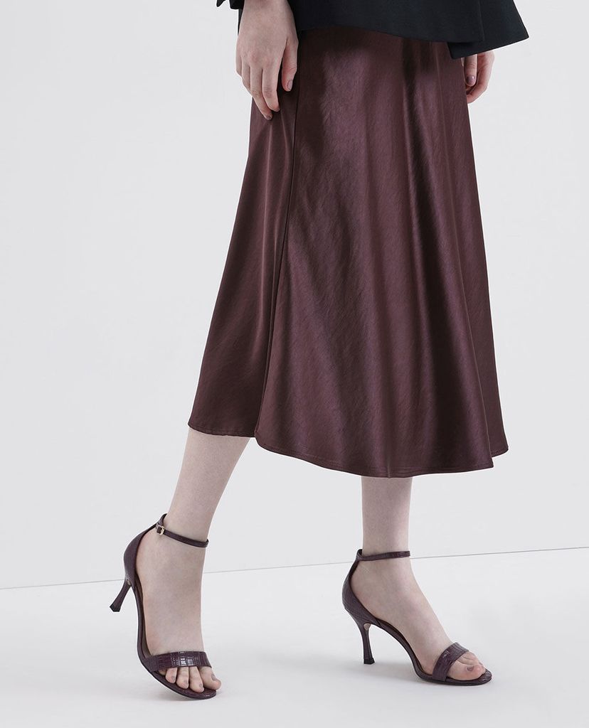 CHARLES & KEITH - Giày cao gót hở mũi Ankle Strap