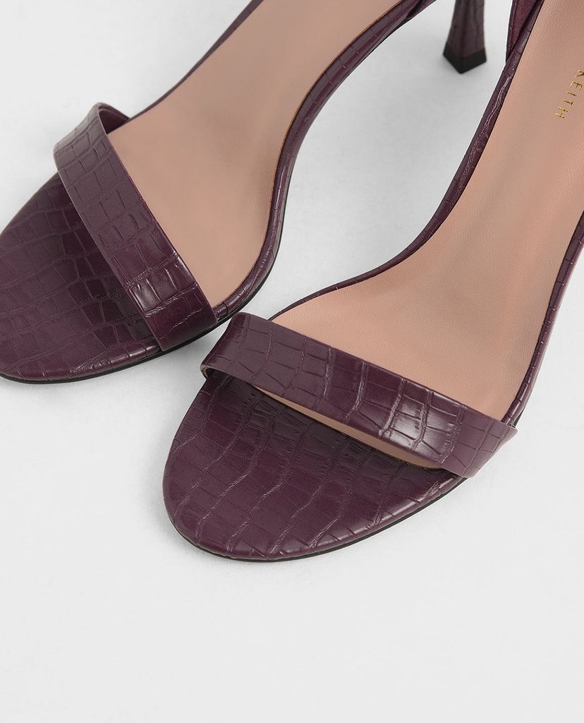 CHARLES & KEITH - Giày cao gót hở mũi Ankle Strap