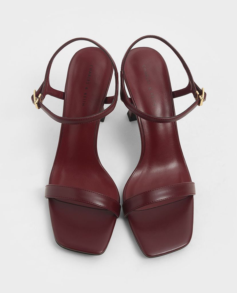 CHARLES & KEITH - Giày cao gót sandal Sculptural