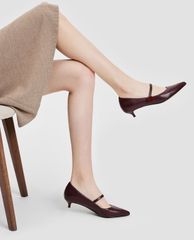 CHARLES & KEITH - Giày cao gót mũi nhọn Kitten Heel