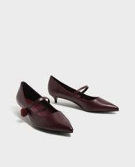 CHARLES & KEITH - Giày cao gót mũi nhọn Kitten Heel