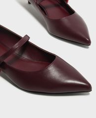 CHARLES & KEITH - Giày cao gót mũi nhọn Kitten Heel