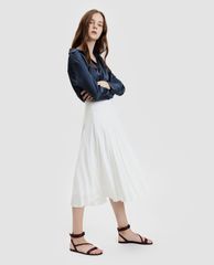 CHARLES & KEITH - Giày sandal nữ quai ngang thời trang