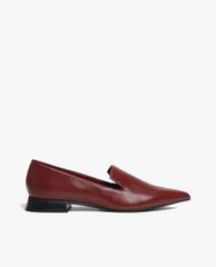 CHARLES & KEITH - Giày loafer nữ mũi nhọn Classic Pointed