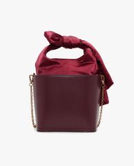 CHARLES & KEITH - Túi xách tay chữ nhật Black Bow Detail Handle