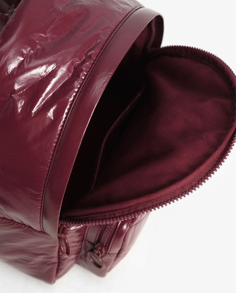 CHARLES & KEITH - Balo nữ chữ nhật Quilted Double Zip