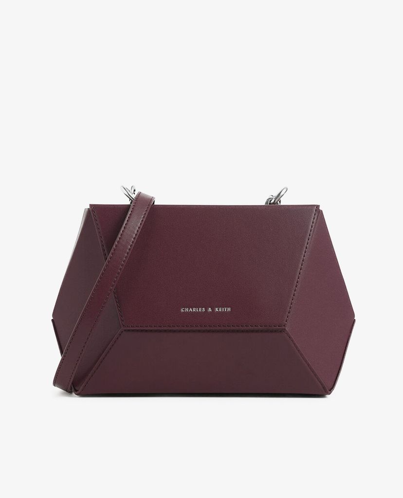 CHARLES & KEITH - Túi xách tay Two Tone Thin Chain