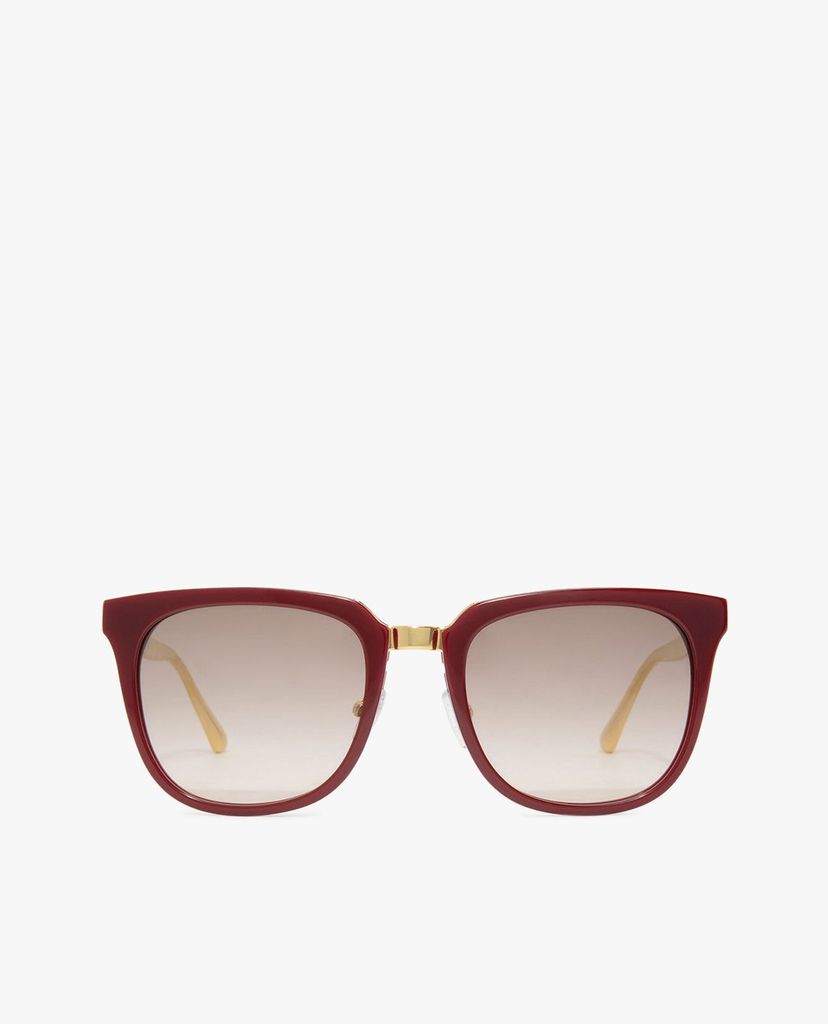 CHARLES & KEITH - Kính mát nữ gọng vuông Acetate Frame Wayfarer