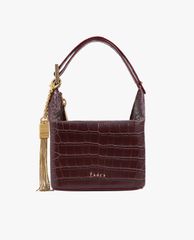 PEDRO - Túi xách tay hình hộp vuông Square Embossed