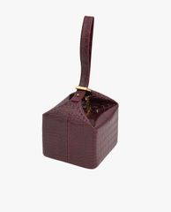 PEDRO - Túi xách tay hình hộp vuông Square Embossed