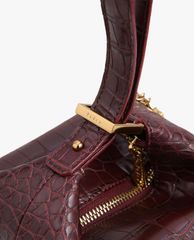 PEDRO - Túi xách tay hình hộp vuông Square Embossed