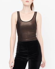 GIGI - Áo ba lỗ nữ cổ tròn phom ôm thời trang
