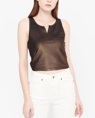 GIGI - Áo ba lỗ nữ cổ V phom ôm thời trang