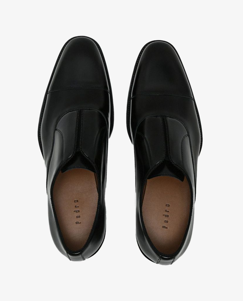 PEDRO - Giày tây nam Laceless Calfskin