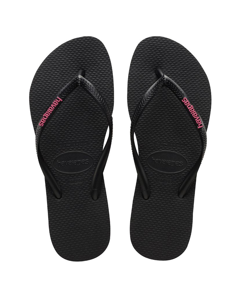 HAVAIANAS - Dép nữ Slim Logo Pop Up