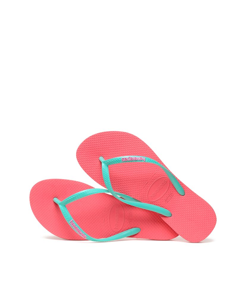HAVAIANAS - Dép nữ Slim Logo Pop Up