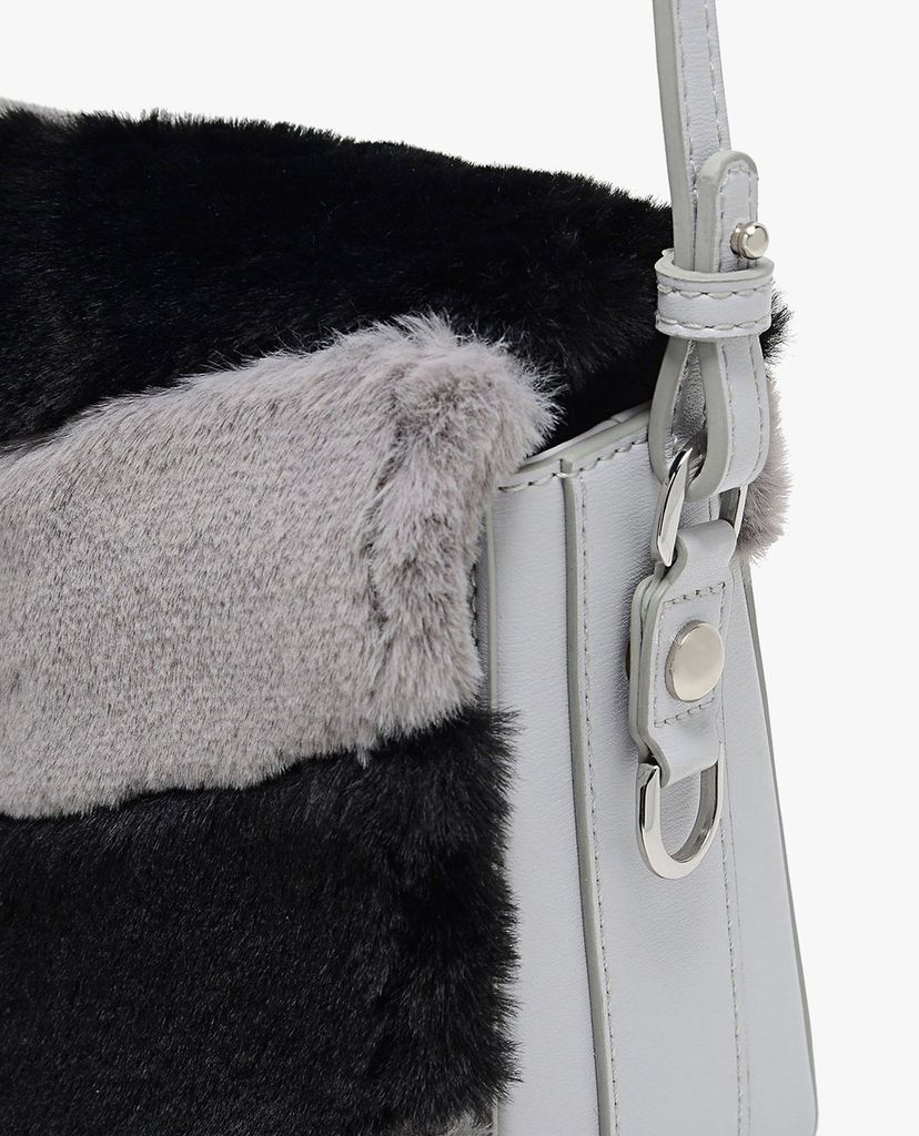 PEDRO - Túi đeo chéo hình chữ nhật nắp gập Plush Detachable