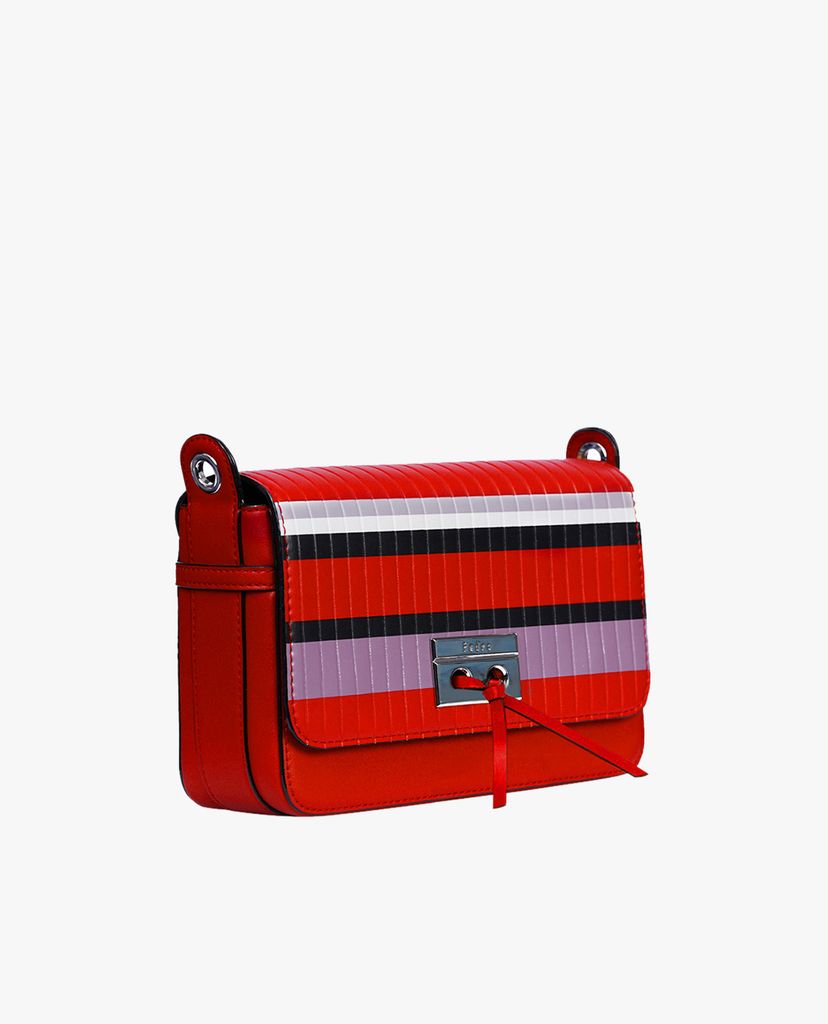 Túi đeo vai chi tiết nút thắt Front Flap