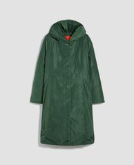 MAX&Co. - Áo phao nữ dáng dài mũ trùm phối thắt lưng Slim Down