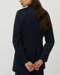 MAX&Co. - Áo blazer nữ tay dài phối nút cài Envers Satin