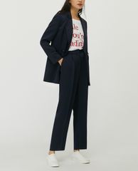 MAX&Co. - Áo blazer nữ tay dài phối nút cài Envers Satin