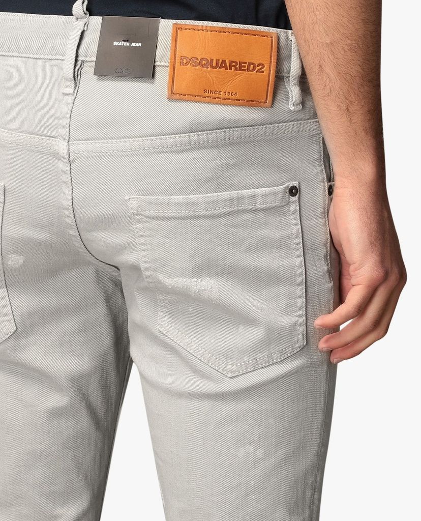 DSQUARED2 - Quần jeans nam phom ôm rách vải bui bặm