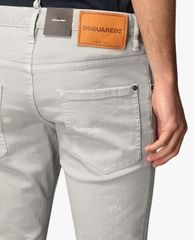 DSQUARED2 - Quần jeans nam phom ôm rách vải bui bặm
