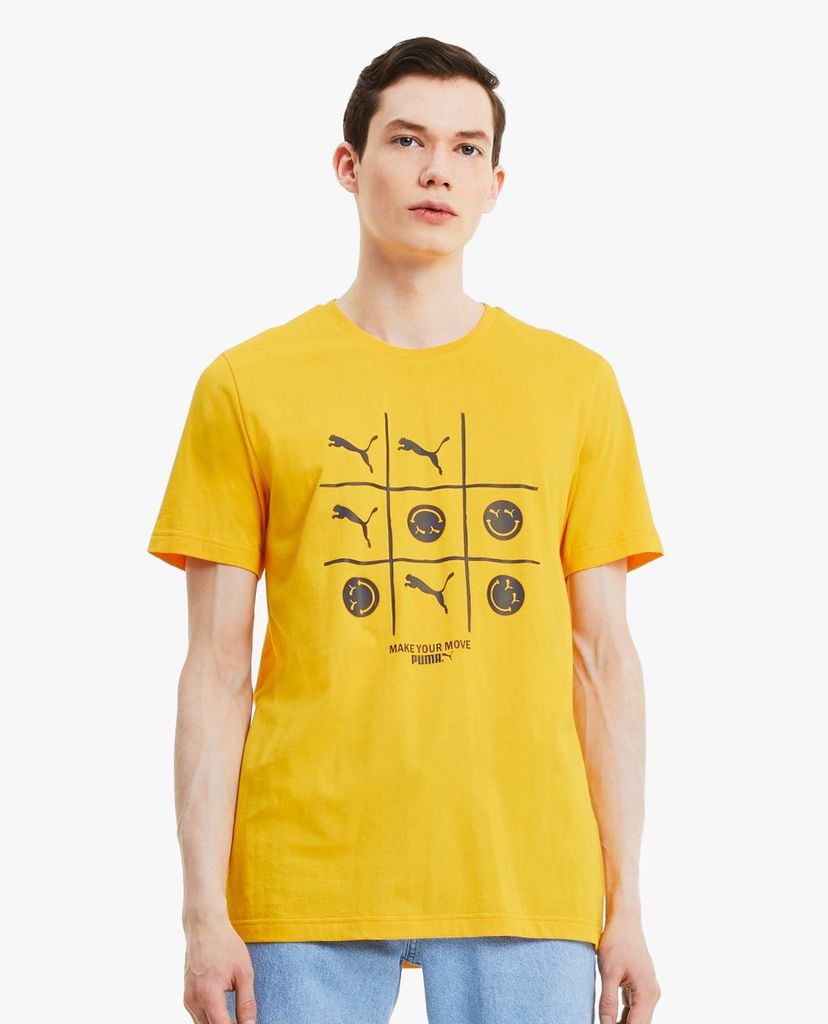 PUMA - Áo thun thể thao nam ngắn tay PUMA Club Graphic Sportstyle