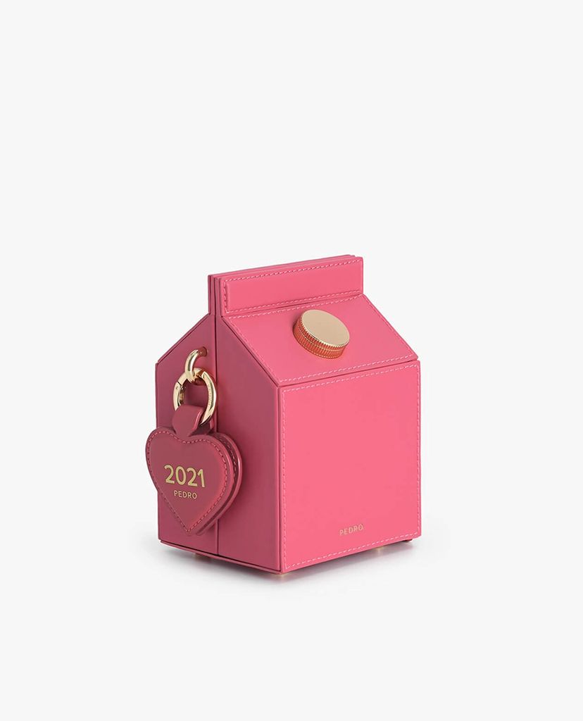 PEDRO - Túi đeo chéo nữ hình hộp Leather Carton