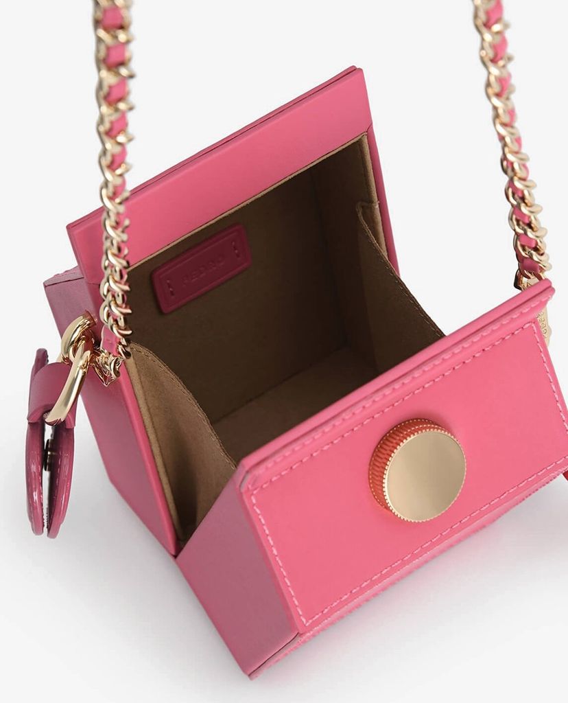 PEDRO - Túi đeo chéo nữ hình hộp Leather Carton