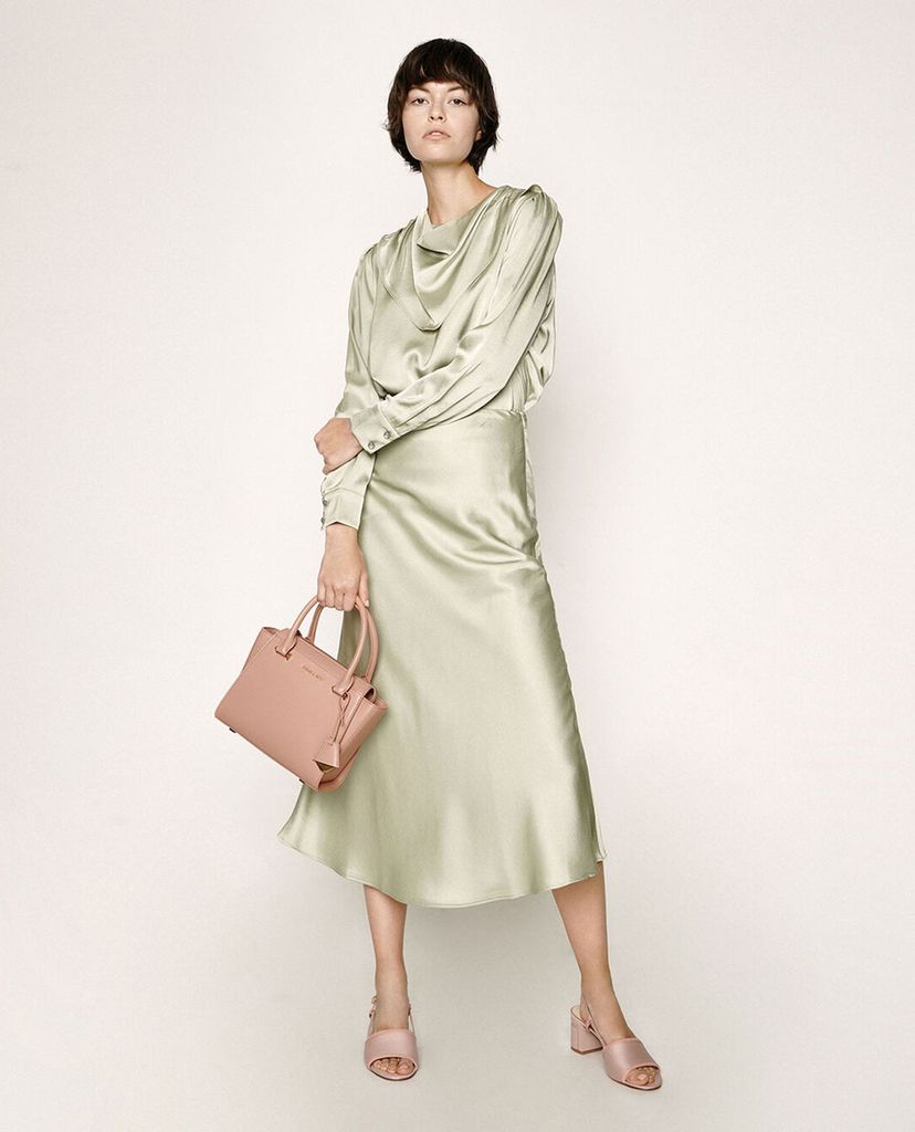 CHARLES & KEITH - Túi xách tay nữ chữ nhật Structured Trapeze