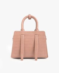 CHARLES & KEITH - Túi xách tay nữ chữ nhật Croc Effect
