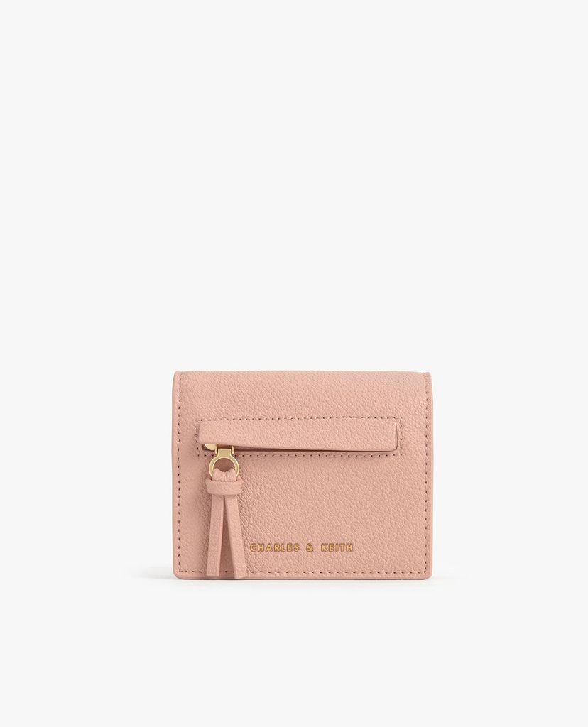 CHARLES & KEITH - Ví đựng name card nữ Snap Button