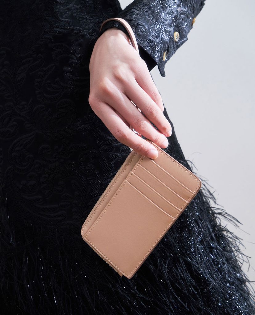 CHARLES & KEITH - Ví đựng name card nữ Wristlet