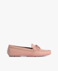 PEDRO - Giày lười nữ mũi tròn Textured Leather Bow
