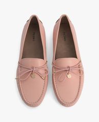PEDRO - Giày lười nữ mũi tròn Textured Leather Bow