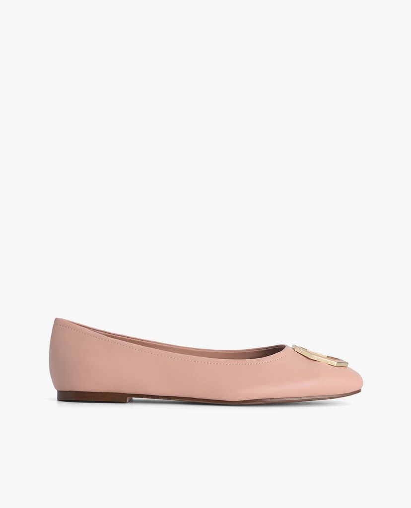 PEDRO - Giày đế bệt mũi tròn Leather Ballerina