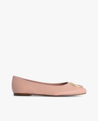 PEDRO - Giày đế bệt mũi tròn Leather Ballerina