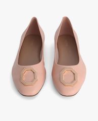PEDRO - Giày đế bệt mũi tròn Leather Ballerina