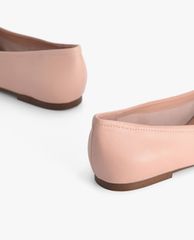 PEDRO - Giày đế bệt mũi tròn Leather Ballerina