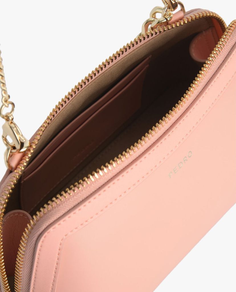 PEDRO - Ví cầm tay nữ hình thang Leather Pouch