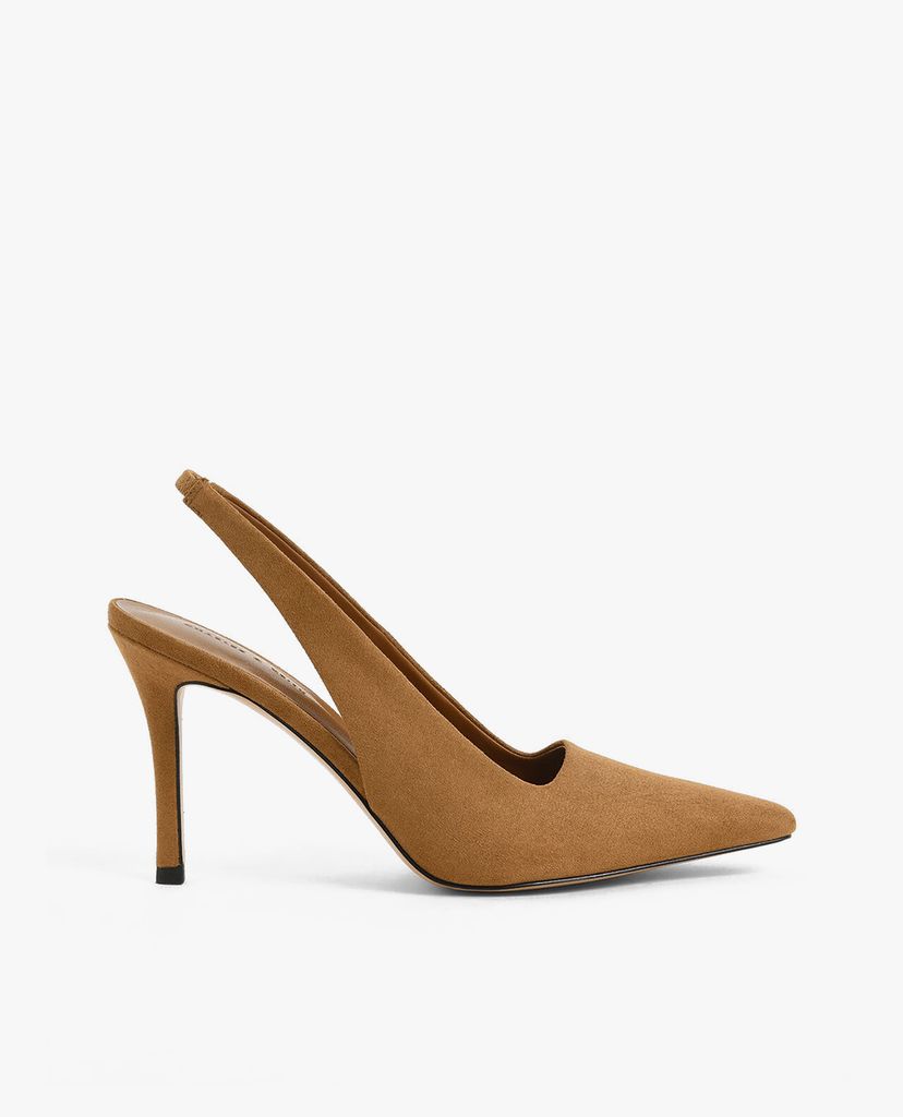 CHARLES & KEITH - Giày cao gót mũi nhọn Textured Stiletto