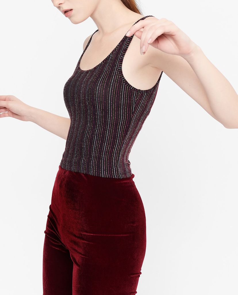 GIGI - Áo ba lỗ nữ cổ tròn phom ôm thời trang