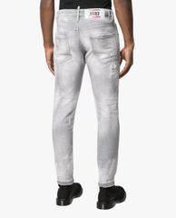 DSQUARED2 - Quần jeans nam denim rách vải phom skinny thời trang