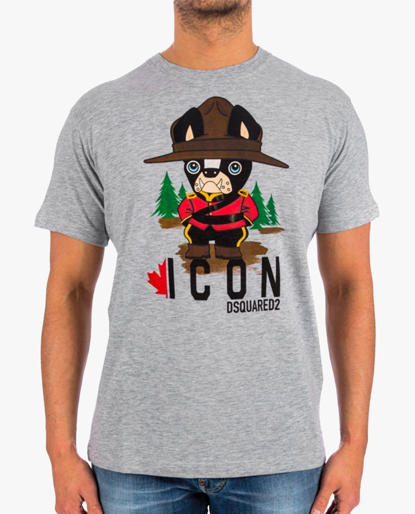 DSQUARED2 - Áo thun nam ngắn tay Icon