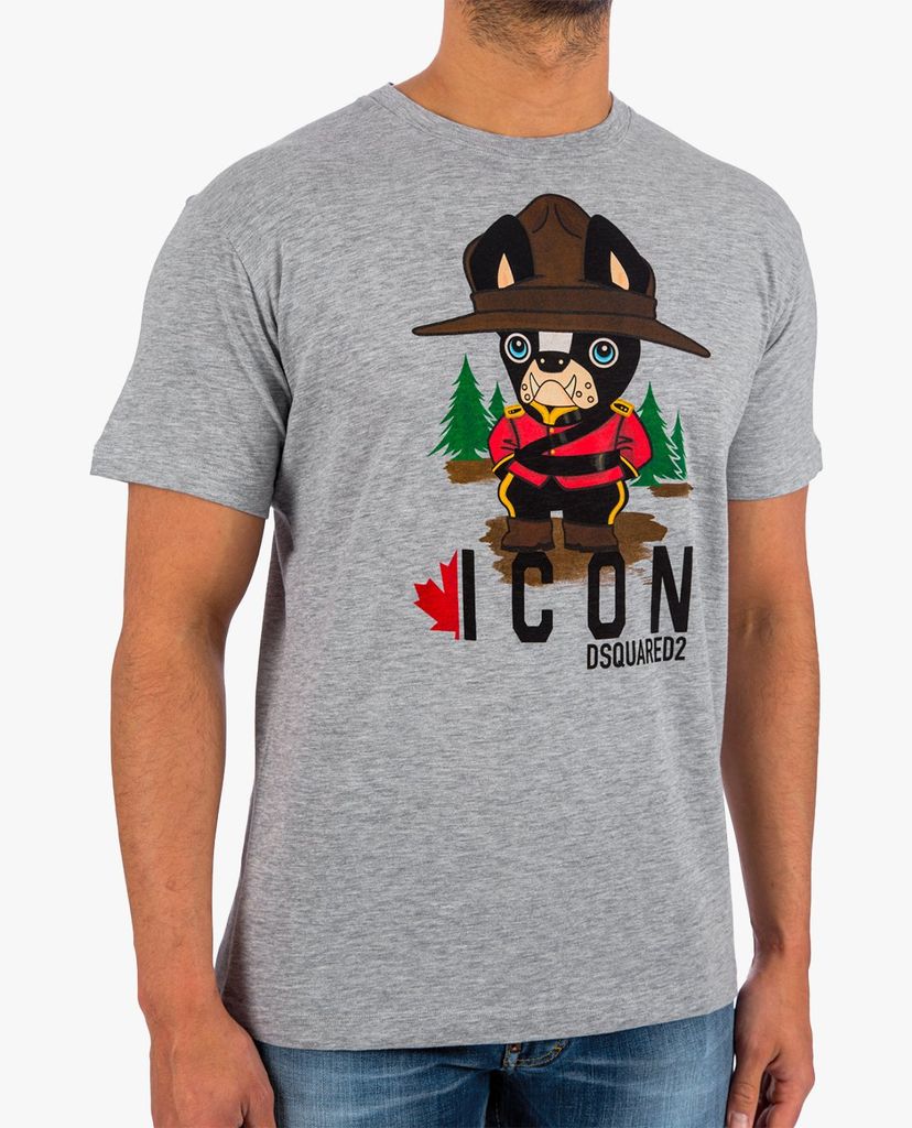 DSQUARED2 - Áo thun nam ngắn tay Icon
