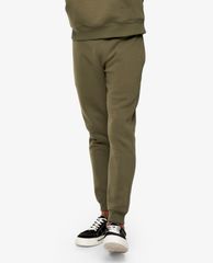 TOPMAN - Quần jogger nam lưng thun Khaki Classic